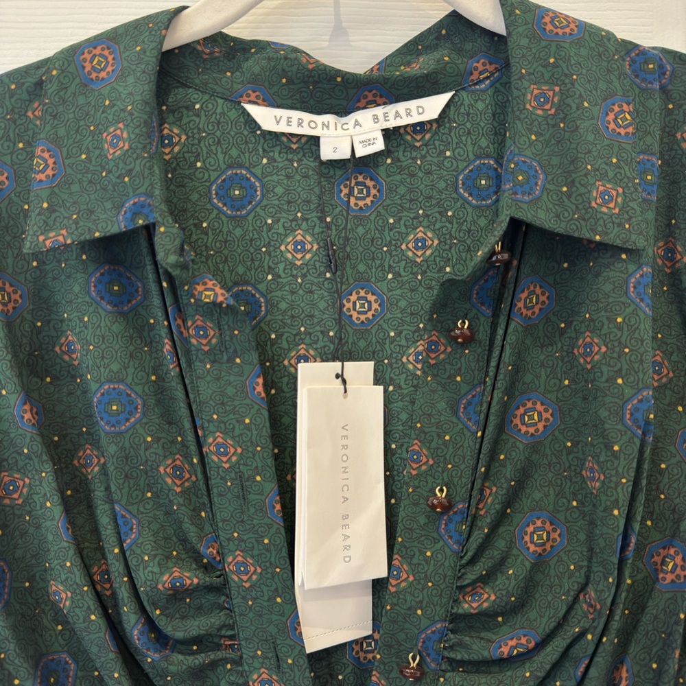 Veronica Beard Mesika Dress NWT size 2 - Picture 4 of 5